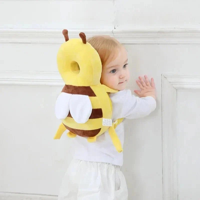 Coussin Bébé - BabyHeadBackProtector™ - Jaune - Janice Touche