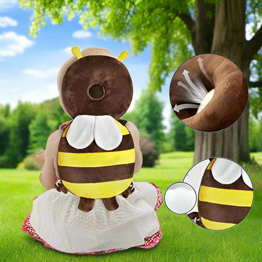Coussin Bébé - BabyHeadBackProtector™ - Marron - Janice Touche
