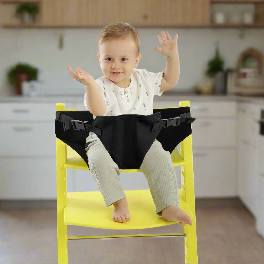Harnais - BabySecure™ - Noir - Janice Touche