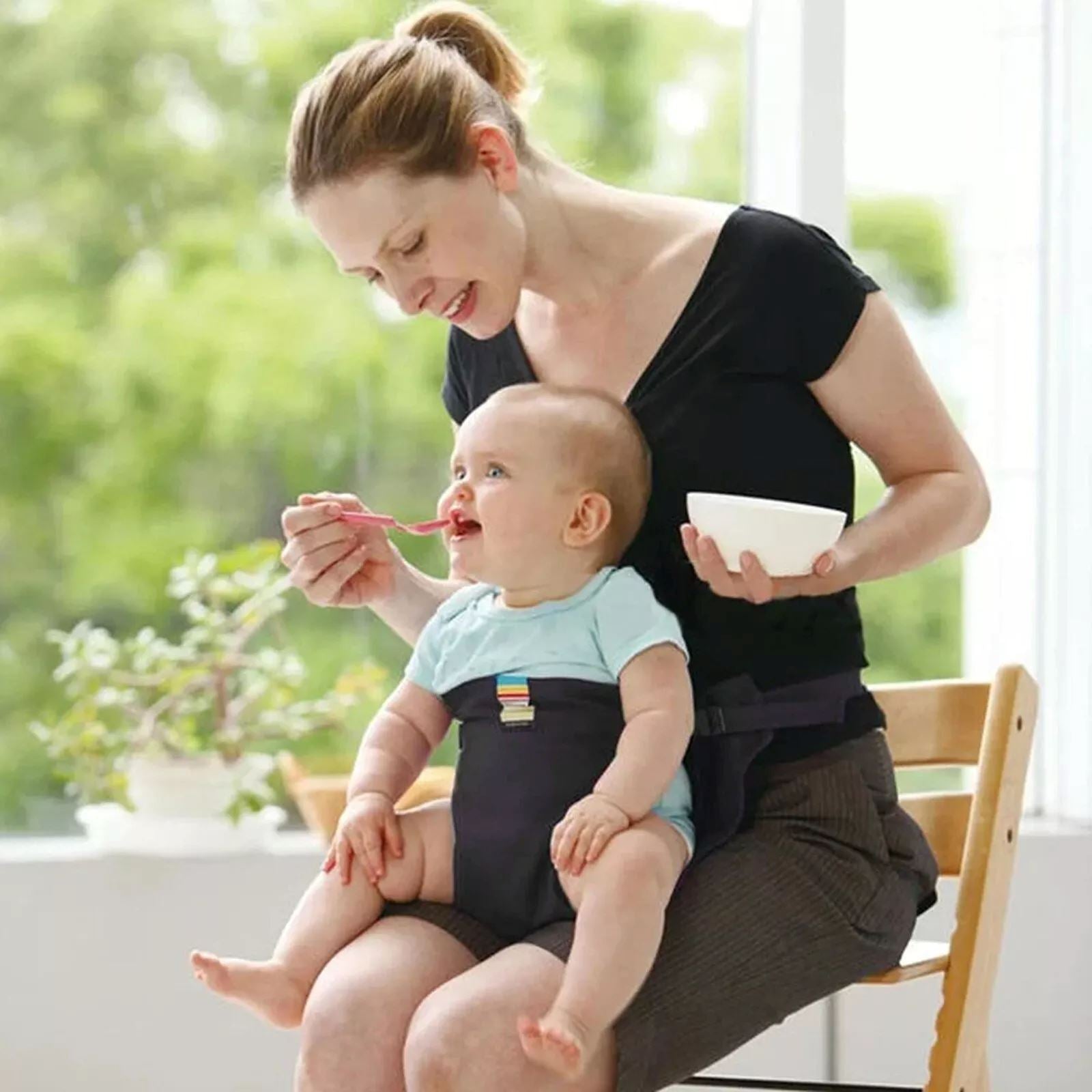 Harnais - BabySecure™ - Noir - Janice Touche