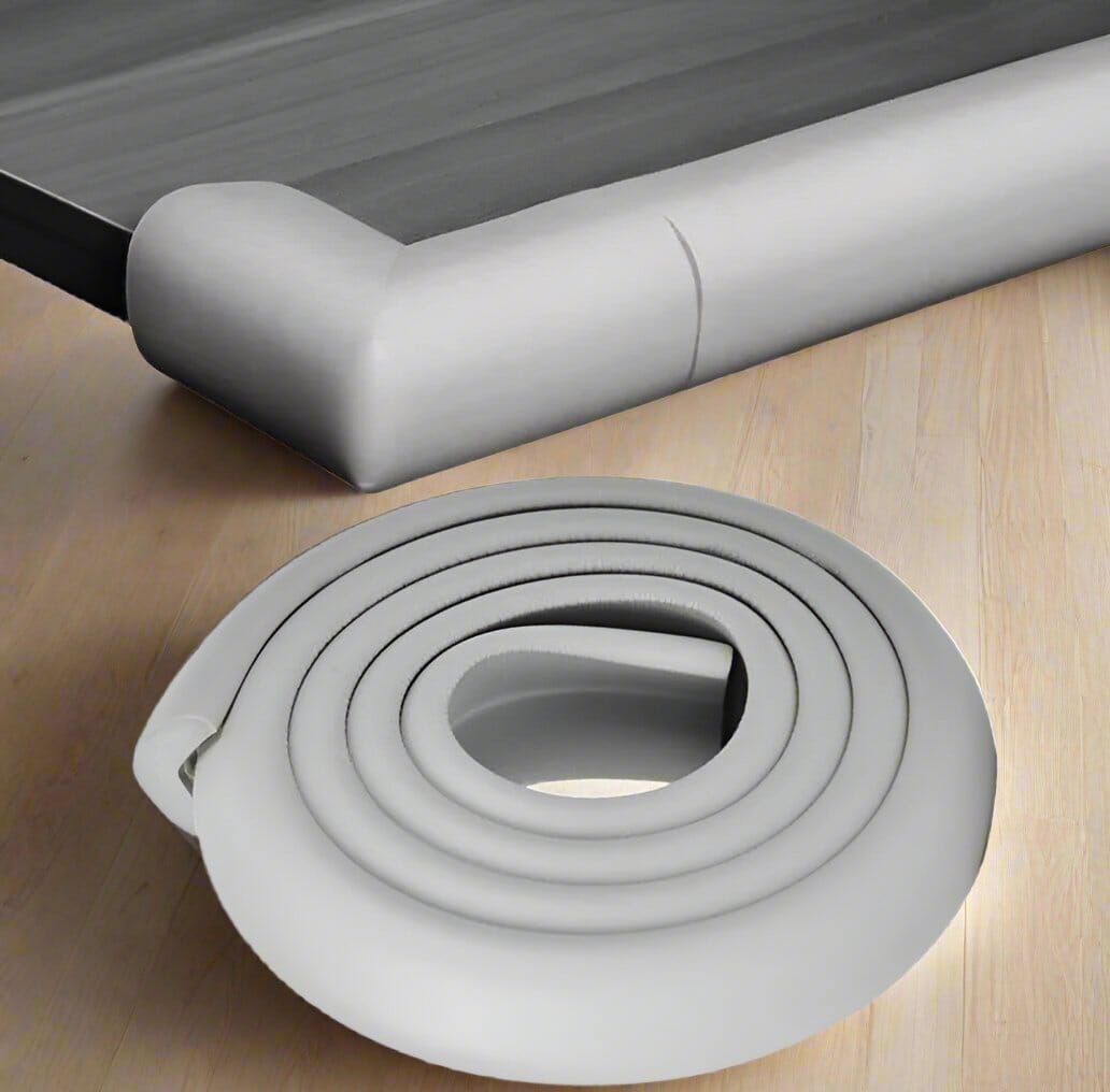 Protecteur de Coin de Table - BabySafetyCornerProtector™ - Gris Clair - Janice Touche